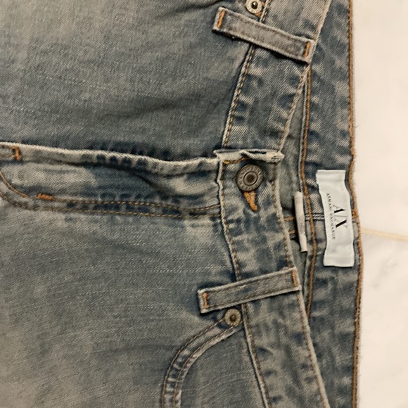 Armani Exchange light wash boot cut jeans - Picture 5 of 9